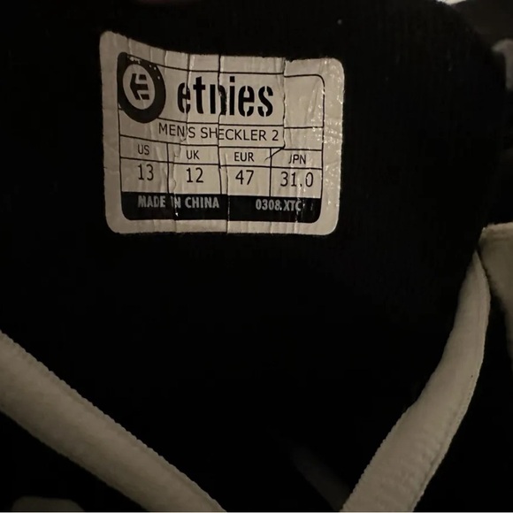 Etnie skate shoes -Ryan sheckler 2- circa 2006 - Picture 5 of 6